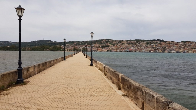 Argostoli Harbour - De Bossett Bridge