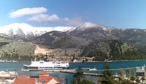 Argostoli Cruise Ship Terminal Live camera
