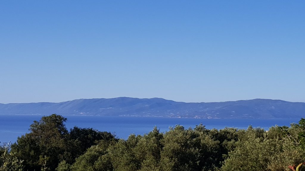 view from Villa Aglaia